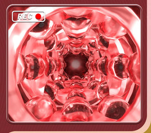 Clear Vision Stroker | Manual Transparent Cup with Intense Internal Texture  