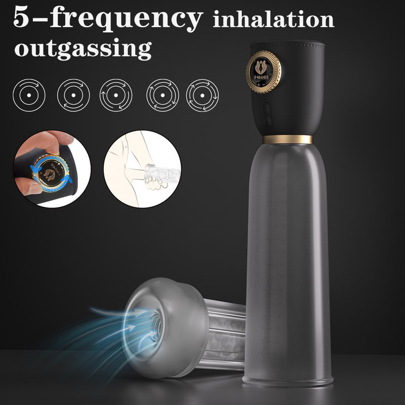 Smart Automatic Electric Penis Pump - Vacuum Enlargement Trainer  Fizzglow