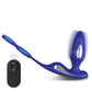 Fizzglow Apex Anal Prostate Vibrator in Royal Blue with wireless remote control and electro-pulse stimulation.