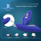 Fizzglow Apex Anal Prostate Vibrator in Royal Blue with wireless remote control and electro-pulse stimulation.
