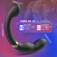 Dimension diagram of Arc Anal Vibrator highlighting slimmer 1.22-inch and 1.46-inch dual-size tips for beginner progression