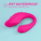 The Fizzglow Bend G-Spot Wearable Vibrator featuring a 270-degree flexible silicone shaft shown alongside an ergonomic wireless remote control for hands-free pleasure.