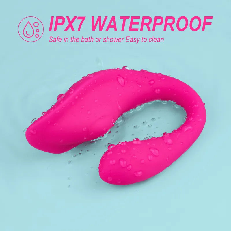 The Fizzglow Bend G-Spot Wearable Vibrator featuring a 270-degree flexible silicone shaft shown alongside an ergonomic wireless remote control for hands-free pleasure.