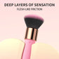Fizzglow Caress G-Spot Vibrator with silky silicone shaft delivering smooth body-safe texture against sensitive contours