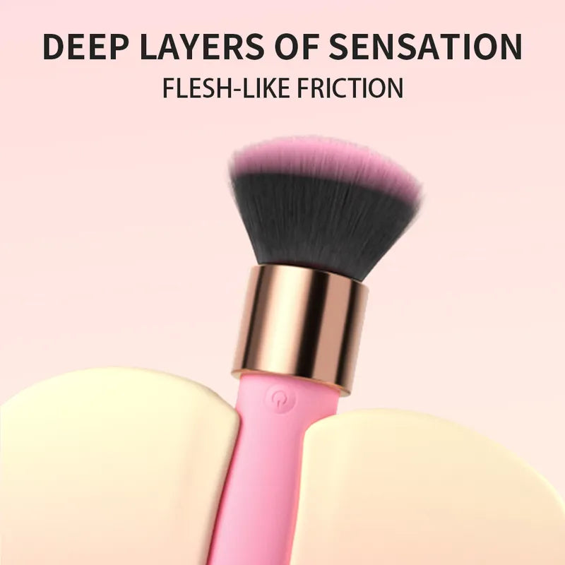 Fizzglow Caress G-Spot Vibrator with silky silicone shaft delivering smooth body-safe texture against sensitive contours