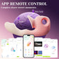 Pink CloudPulse app-controlled G-spot vibrator with vacuum sucking
