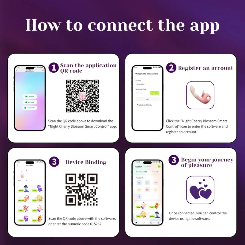Pink CloudPulse app-controlled G-spot vibrator with vacuum sucking