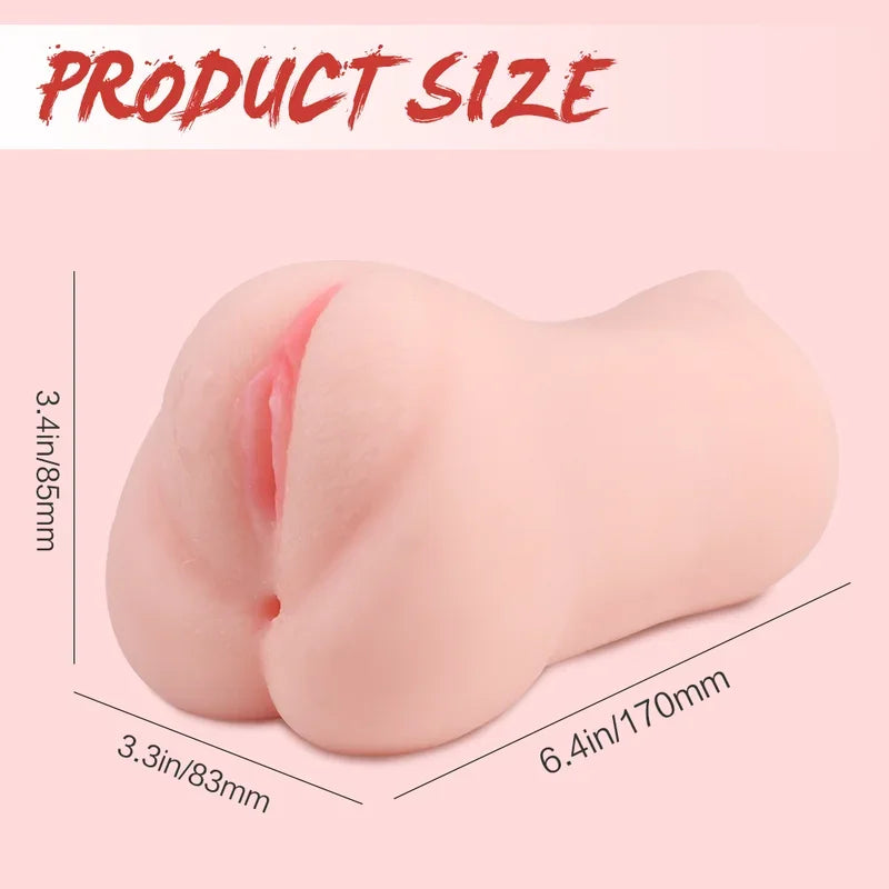 Echo 3-in-1 Male Stroker Sleeve with realistic lips and solid TPE build