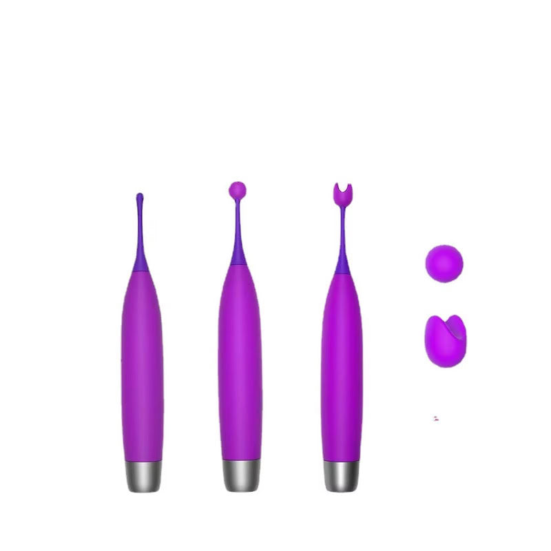 Ember Sensual Clitoral Vibrator pen-shaped adult toy with interchangeable heads