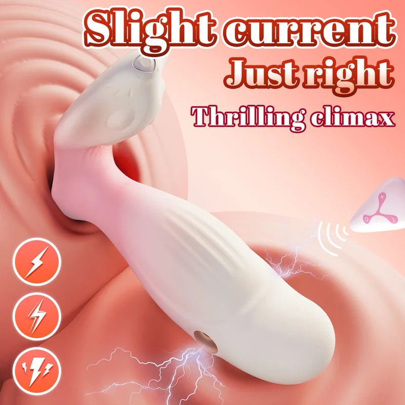 Jolt G-Spot Vibrator for women with remote control and gradient pink design