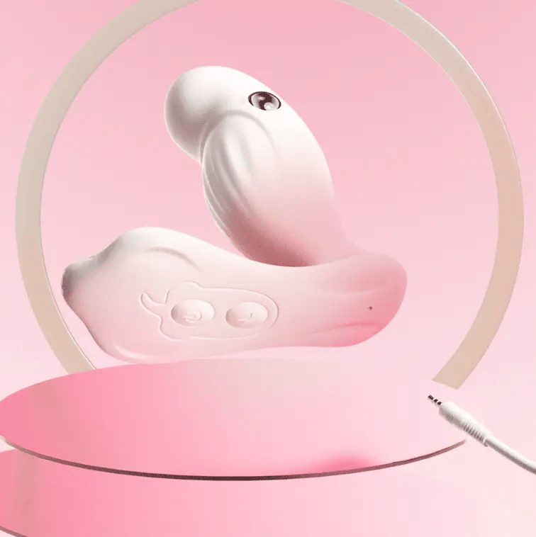 Jolt G-Spot Vibrator for women with remote control and gradient pink design