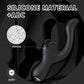 Black Monarch G-Spot Vibrator with a flexible butterfly-shaped clitoral cradle and an ergonomic curved shaft for dual stimulation.
