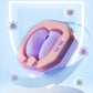 Fizzglow Nectar Clitoral Vibrator inside automatic UV sanitizing storage case protected against germs