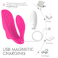 Fizzglow Petal Remote Control G-Spot & Clitoral Finger Vibrator with ergonomic curved body for dual stimulation