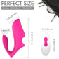 Fizzglow Petal Remote Control G-Spot & Clitoral Finger Vibrator with ergonomic curved body for dual stimulation