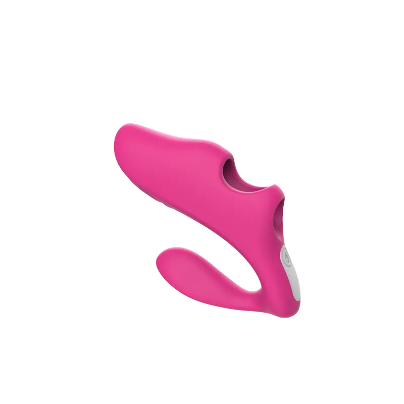 Fizzglow Petal Remote Control G-Spot & Clitoral Finger Vibrator with ergonomic curved body for dual stimulation