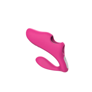 Fizzglow Petal Remote Control G-Spot & Clitoral Finger Vibrator with ergonomic curved body for dual stimulation