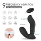 Diagram highlighting 9 vibration frequency modes and dual motors on the Fizzglow Radian vibrator for G-spot and clitoral dual-zone stimulation