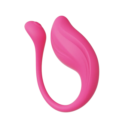 Robin bird-shaped g-spot vibrator with ribbed wing texture and smart App interface for long distance couples play