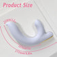 Soft purple Silk G-Spot Rabbit Vibrator with dual-layer silicone body showcasing the targeted clitoral and internal motor pleasure points.