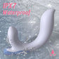 Soft purple Silk G-Spot Rabbit Vibrator with dual-layer silicone body showcasing the targeted clitoral and internal motor pleasure points.