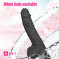 Sway hands-free suction cup vibrator with heating and remote control