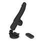 Sway hands-free suction cup vibrator with heating and remote control