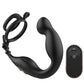 The Trigger Automatic Tapping Anal Vibrator with remote control and dual supportive cock rings for men