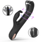 The Vesper G-Spot Rabbit Vibrator featuring an automatic telescopic ridged shaft made of premium body-safe silicone and flexible ears for clitoral stimulation.