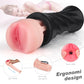 Black Vise male masturbator cup with ergonomic spiral grip and squeeze control