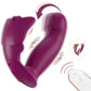 Flutter wearable G-spot vibrator with ergonomic butterfly wings and wireless remote control in crimson.