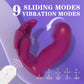 Flutter remote control wearable vibrator featuring 9 clitoral tapping speeds and 9 internal G-spot vibration modes.