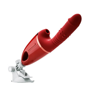 Triple Thrill - Smart App Suction & Thrusting Vibrator  