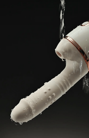 Triple Thrill - Smart App Suction & Thrusting Vibrator  