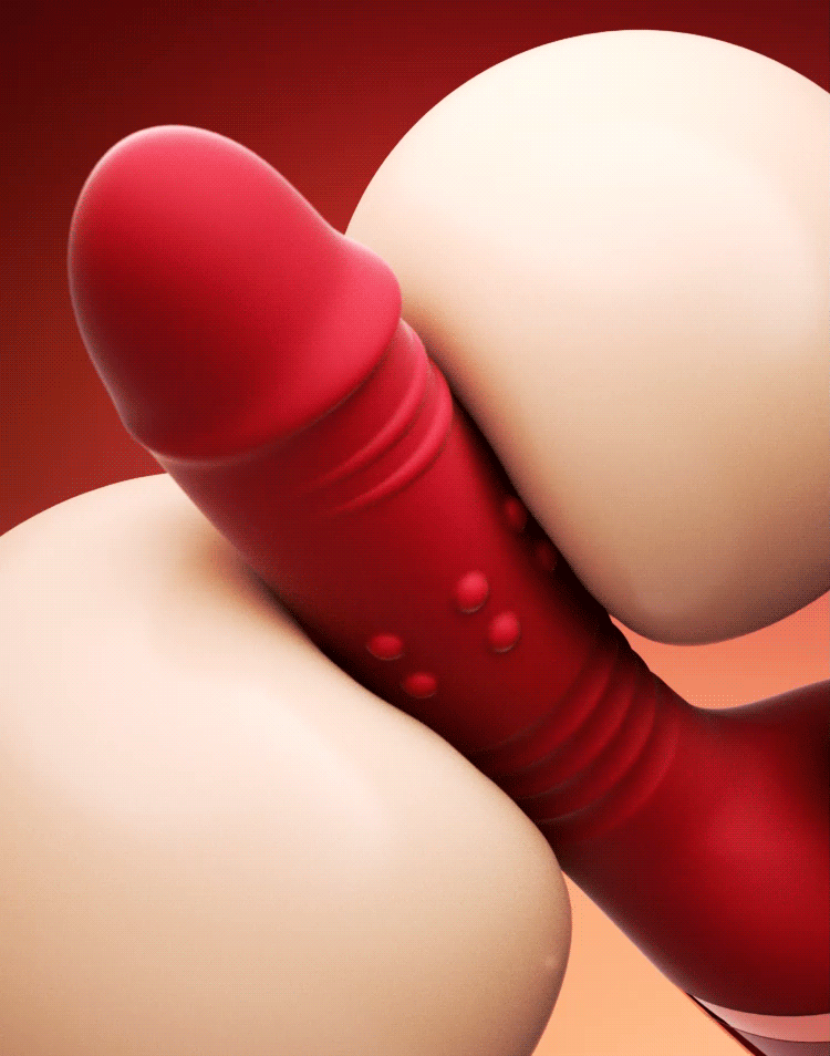 Triple Thrill - Smart App Suction & Thrusting Vibrator  